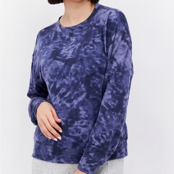 NWT blue, Jenni Intimates soft long sleeve - Picture 3 of 6